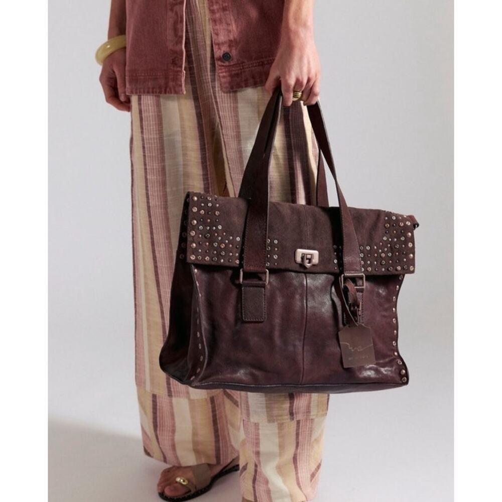 Free People NEW We The Free Shay Stud Tote - Picture 2 of 12